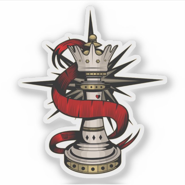 Adesivo Rainha Real (Frente)