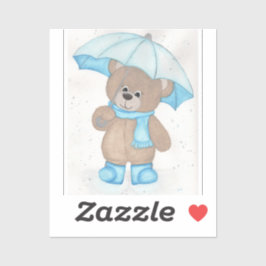 Adesivo Rainy Daze Teddy Bear