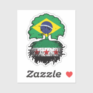 Adesivo Raízes Sírio Brasileiras e Árvore da Coroa