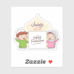 Adesivo Ramadan Mubarak Happy Ramadan