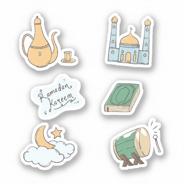 ADESIVO RAMADAN STICKERS (Frente)