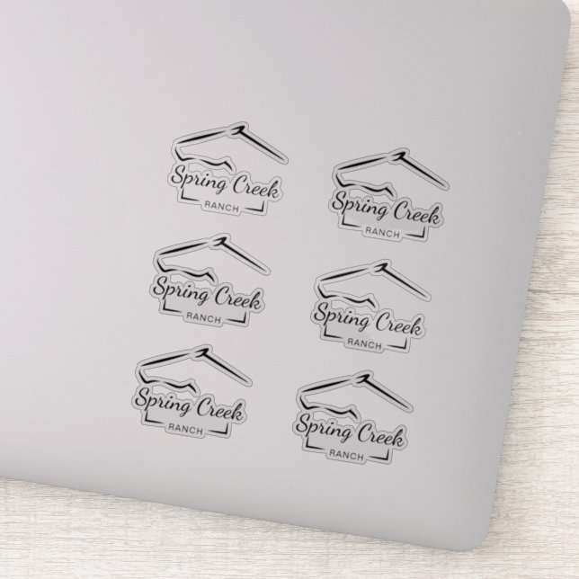 Adesivo Rancho de Cavalo | Fazenda de cavalos (Detalhe)