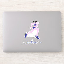 Rapariga Correndo Maratona - Nome Atleta