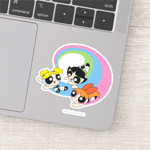 Adesivo Raparigas Poderosas Voam Pelo Céu