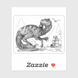 Adesivo Raptor PygmyPets - Sticker