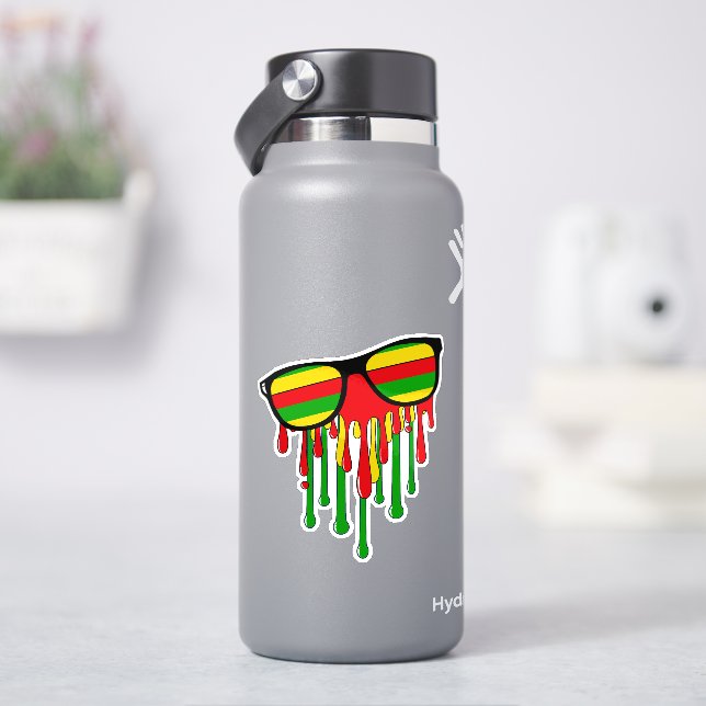 Adesivo Rasta Sunglasses Melting in the Sun (HidroFlask)