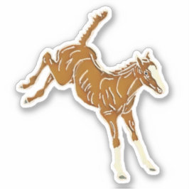 Adesivo Rastreio de Cavalo Congelante - costume de transp