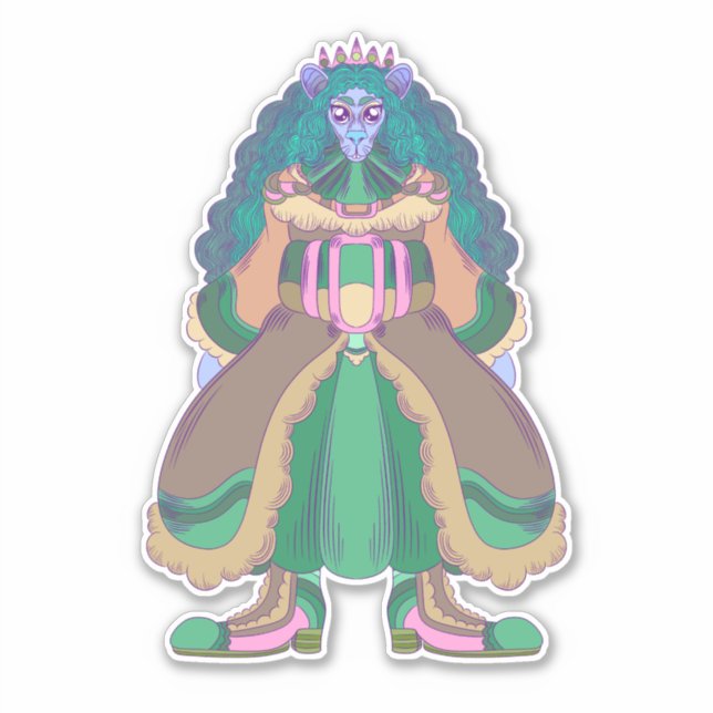 Adesivo Rat Princess (Frente)