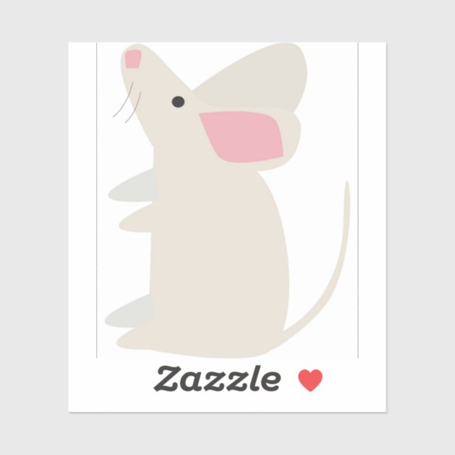 Adesivo Rato (Folha)