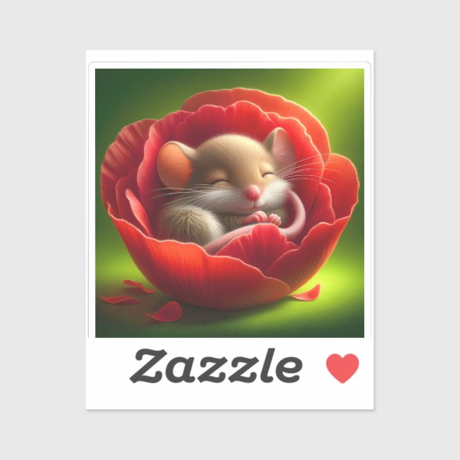 Adesivo Rato de sangria (Folha)