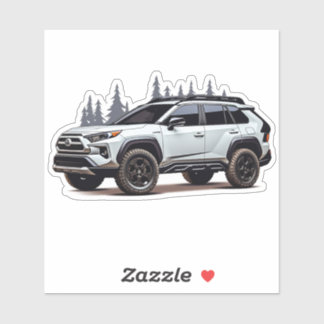 Adesivo Rav 4 Vinyl Sticker