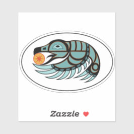 Adesivo Raven Rouba O Autocolante