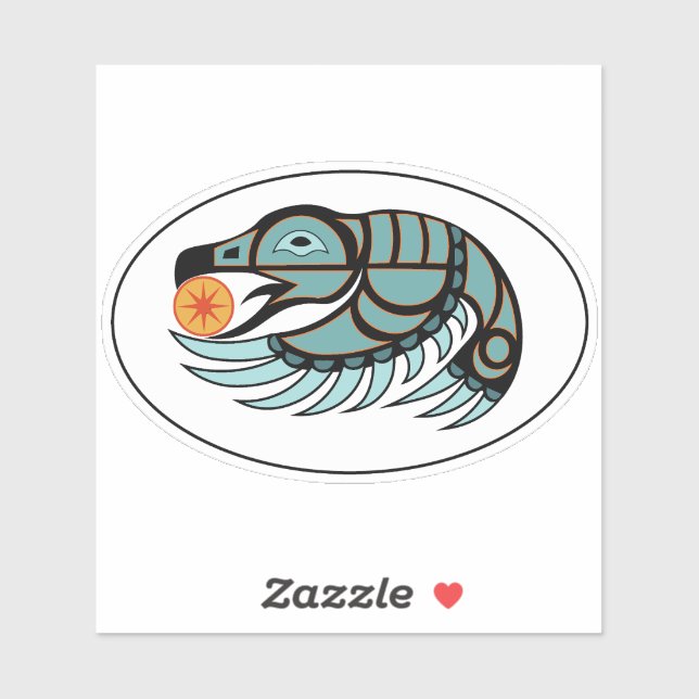 Adesivo Raven Rouba O Autocolante (Folha)