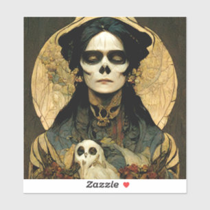 Adesivo Raven Witch 2 Fantasy Horror Gótico Gótico