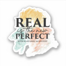 Real é o novo Perfect Cotton Vinyl Sticker