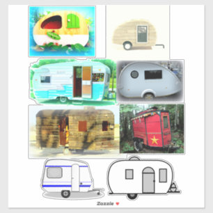 Adesivo Reboques clássicos da Vintage caravana Thunder_Cov