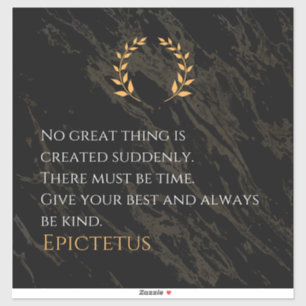 Adesivo Receita por Grandeza de Epictetus