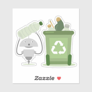 Adesivo Reciclagem Mia