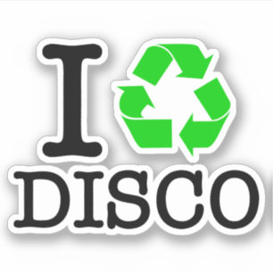 Adesivo Reciclar Disco