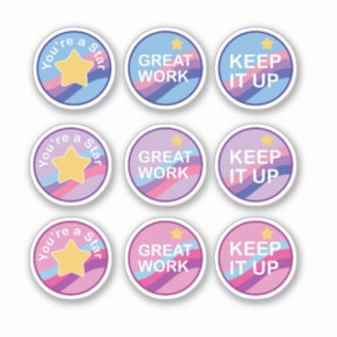 Adesivo Recompensa e incentivo