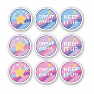 Adesivo Recompensa e incentivo