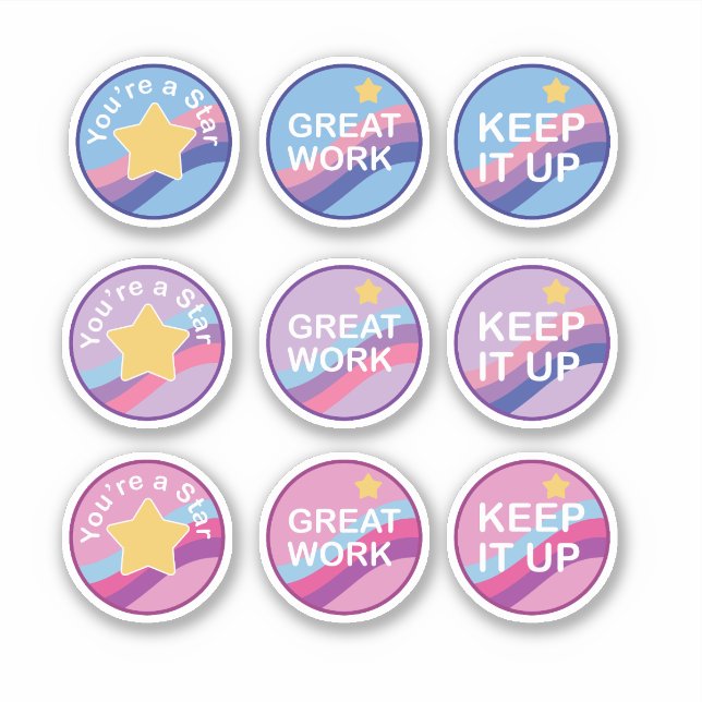 Adesivo Recompensa e incentivo (Frente)