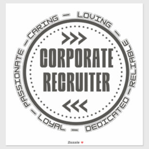Adesivo Recrutador Corporativo Incrível