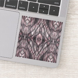 Adesivo Red Abstract Dark Crimson Black Watercolor Art