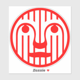 Adesivo Red Face Modern 4Matt