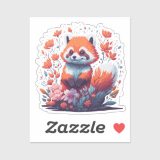 Adesivo Red Panda Art
