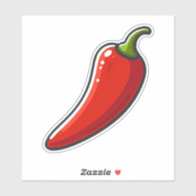 Red Pepper Sticker
