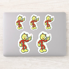 Adesivo Reddy Kilowatt 5 para cima