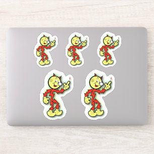 Adesivo Reddy Kilowatt 5 para cima