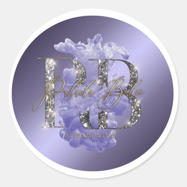 Adesivo redondo  (Frente)