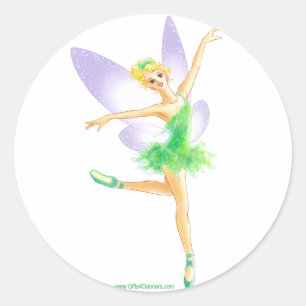 ADESIVO REDONDO バレエフェアリー