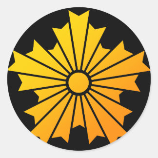 ADESIVO REDONDO 旭日章