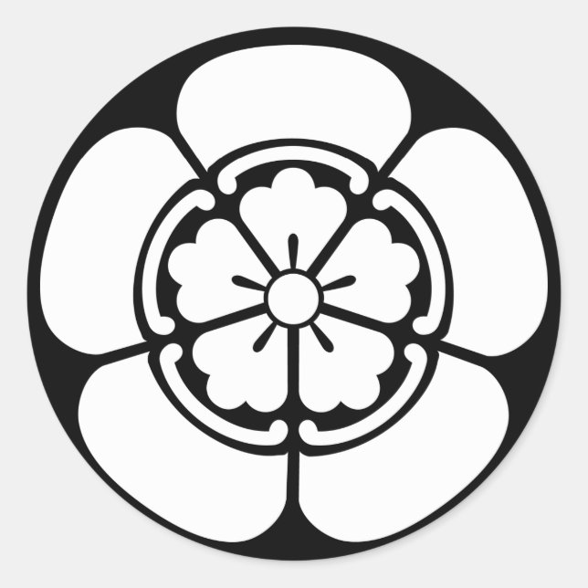 ADESIVO REDONDO 織田瓜 (Frente)