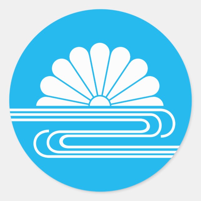 ADESIVO REDONDO 菊水 ラウンドシール (Frente)