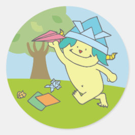 ADESIVO REDONDO ５月モンスターシール