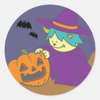 ADESIVO REDONDO 10月モンスターシール。