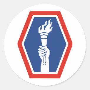 Adesivo Redondo 100ª BN 442ª Infantaria