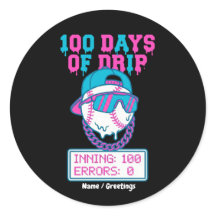 100 Dias de Drip 0 Erros Swag da Escola de Beisebo