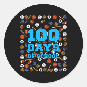 Adesivo Redondo 100 Dias De Escola Ketll Futebol Futebol Venda Esp