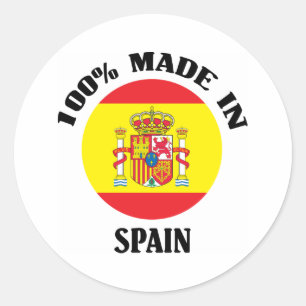 Adesivo Redondo 100% fez na espanha