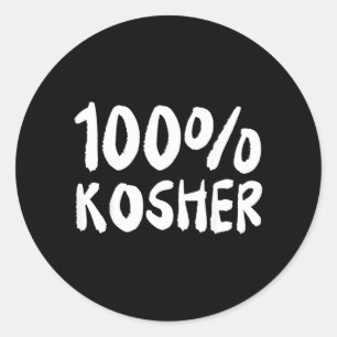 Adesivo Redondo 100 Piadas Engraçadas Kosher Judaicas Hebraicas Ha