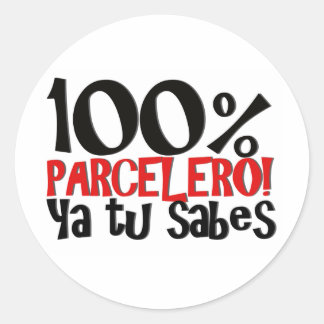 Adesivo Redondo 10% Parcelero, você sabe sabe.