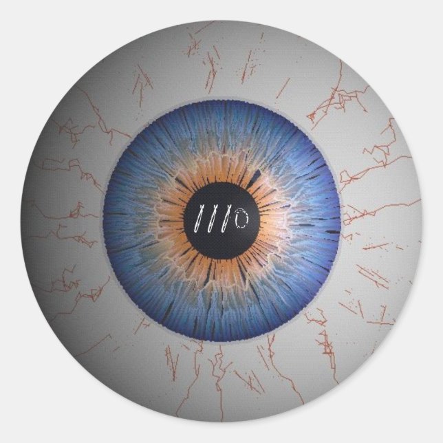 ADESIVO REDONDO 1110 HELMET STICKER (Frente)