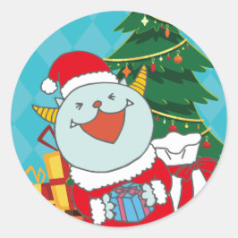 ADESIVO REDONDO 12月モンスターシール