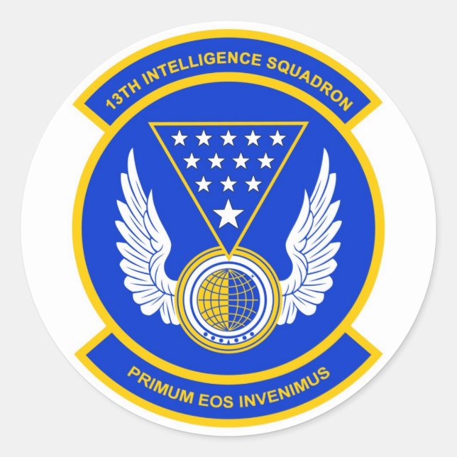 Adesivo Redondo 13 IS Sticker (Frente)