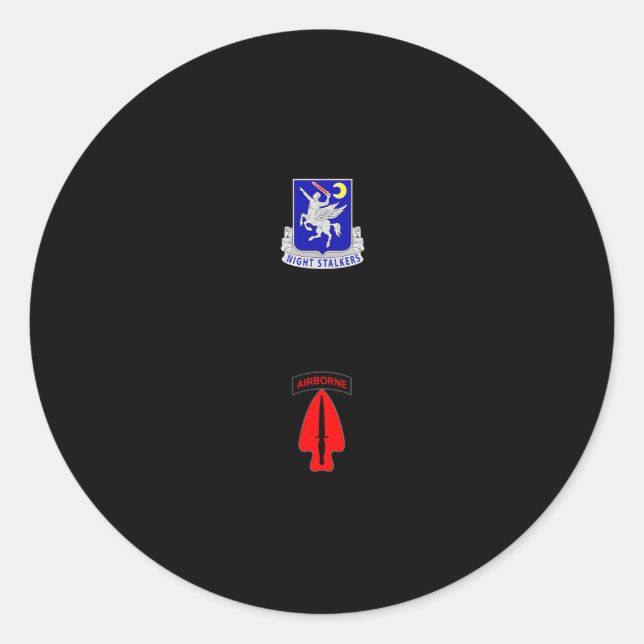 Adesivo Redondo 160.º Estaladores Noturnos Do Soar (Frente)